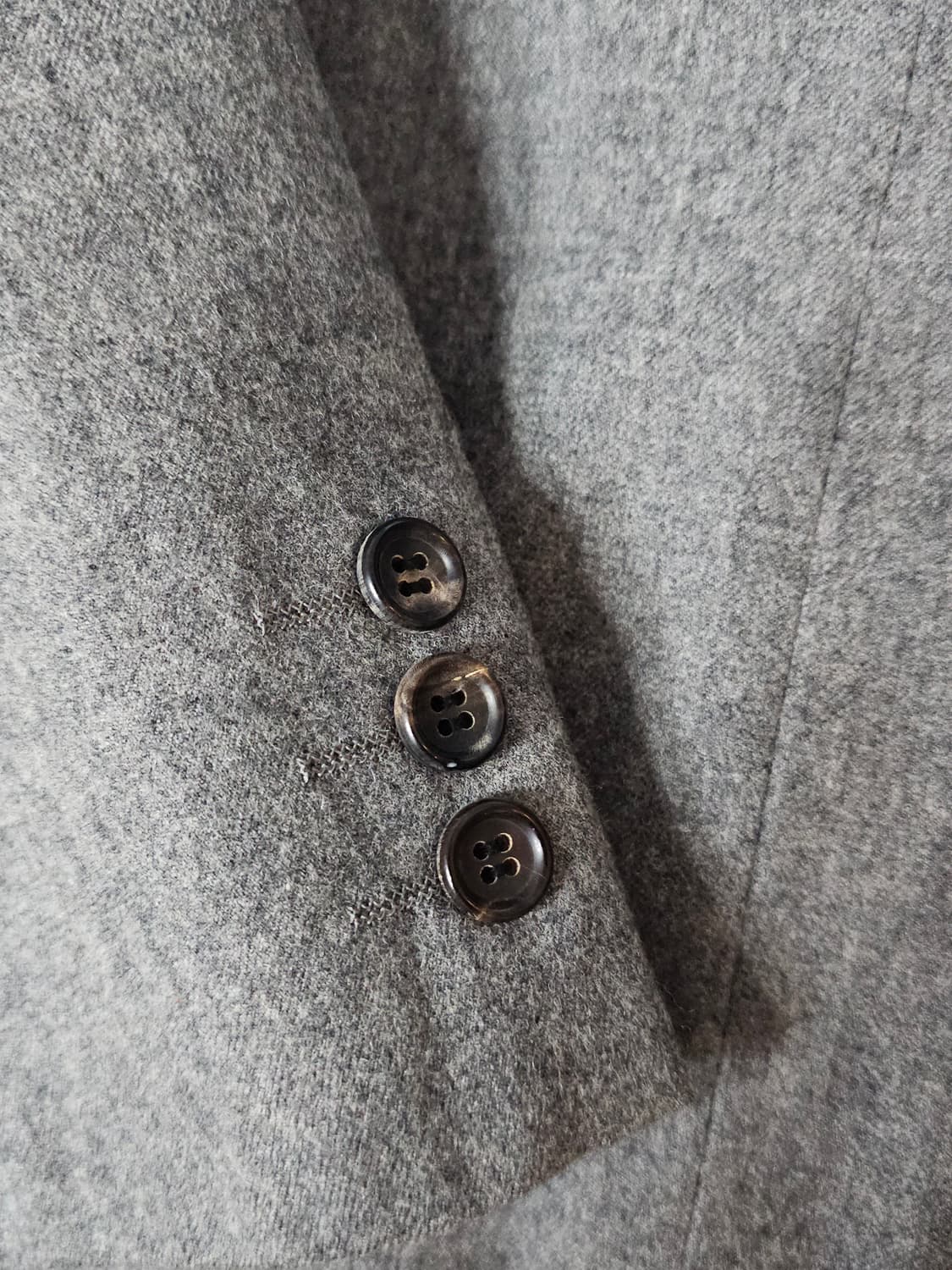 AD1996 다나카 옴므 울 3버튼 블레이저 상품이미지4