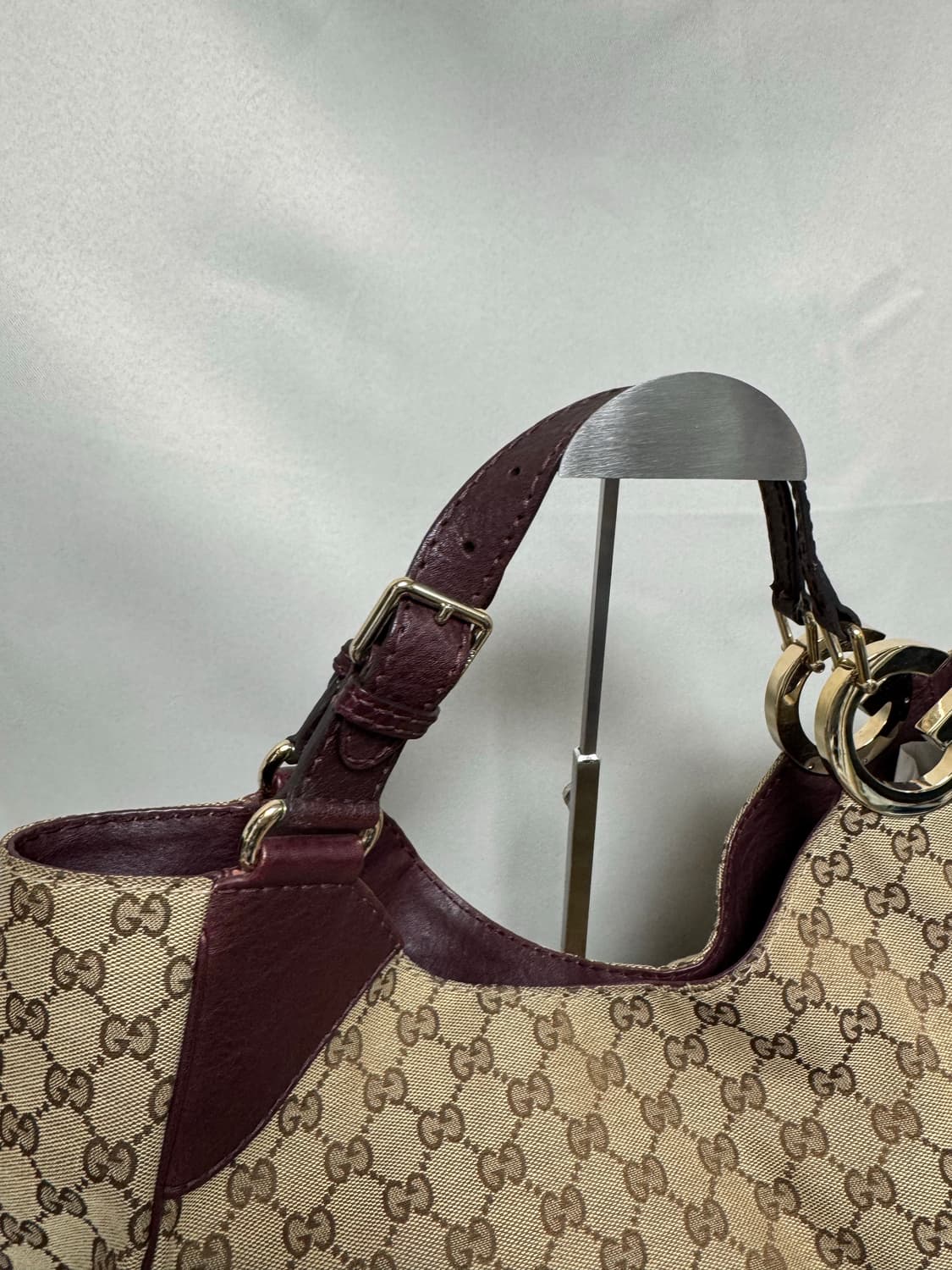 정품 구찌 모노그램 호보백 상품이미지4