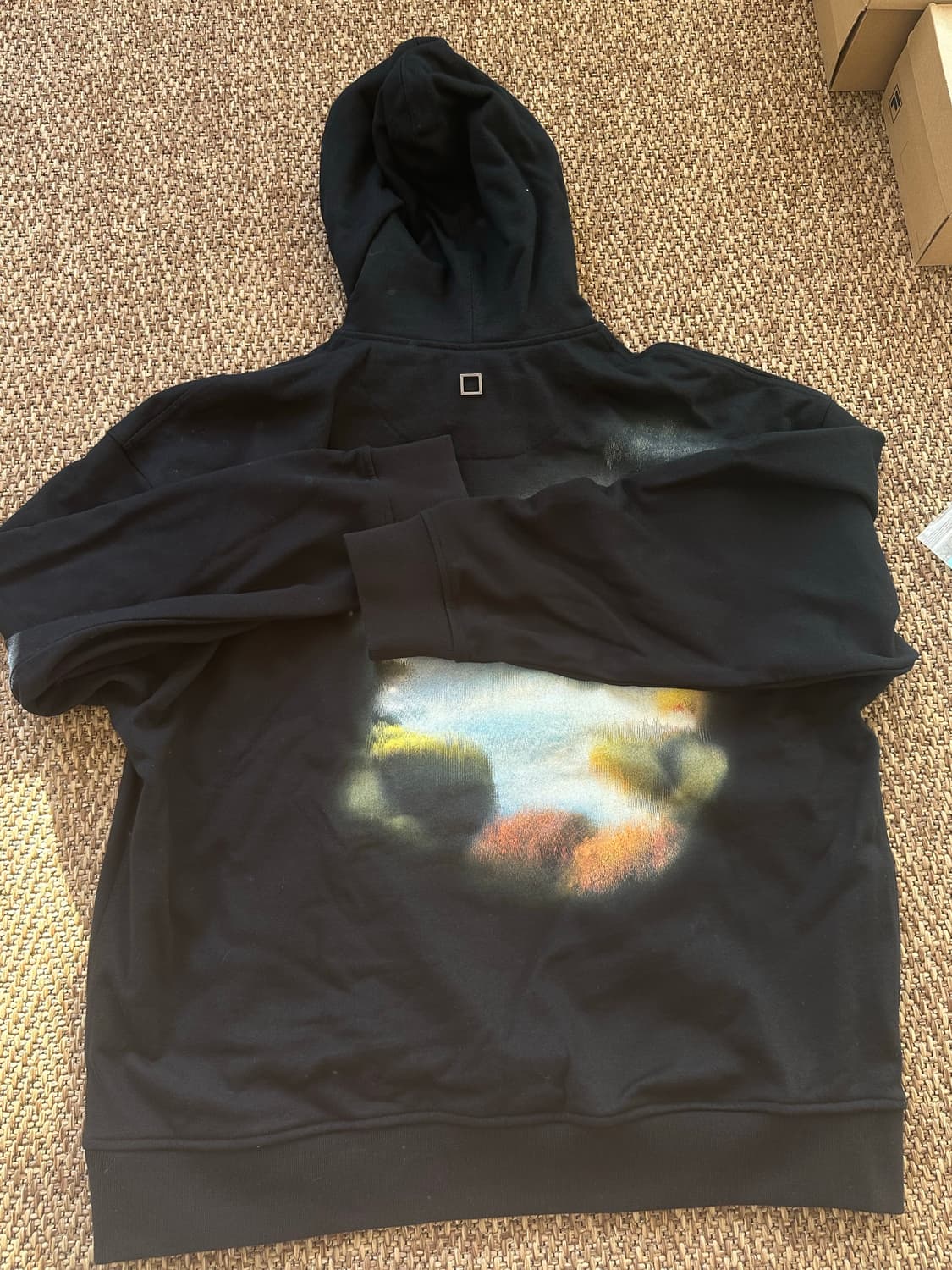 (새상품/택포) 우영미 풍경 후드티 24ss 110사이즈 52 상품이미지4