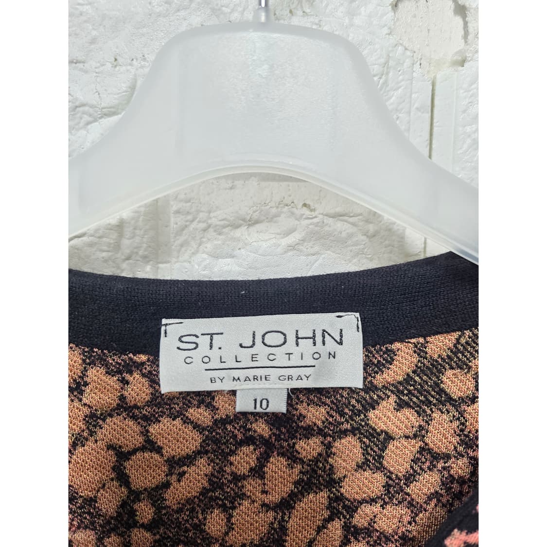 센존 ST.John 레오파드 니트 가디건 M 상품이미지2