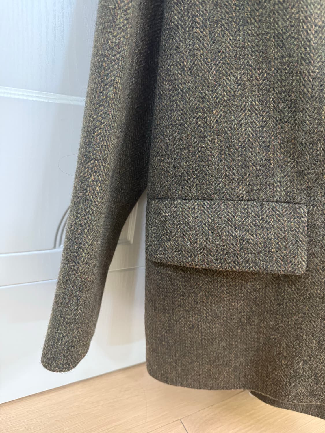 스튜디오톰보이 헤링본 울 자켓 상품이미지5