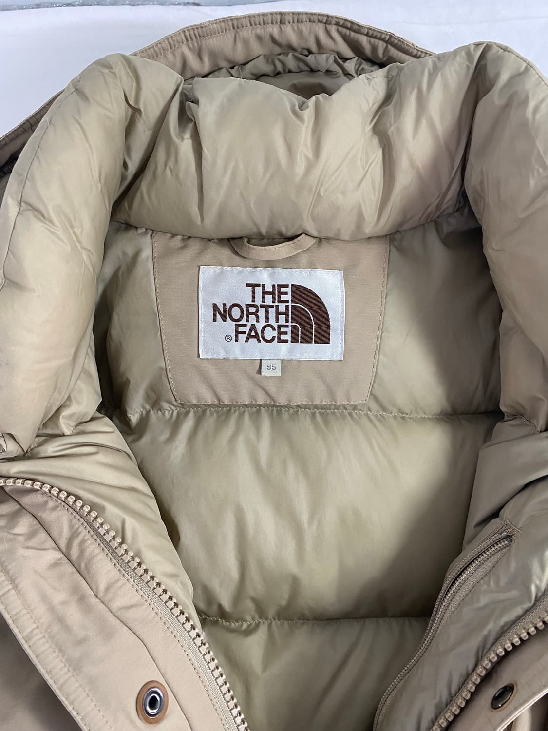 노스페이스 화이트라벨 다운 후드 패딩 파카 M 상품이미지4
