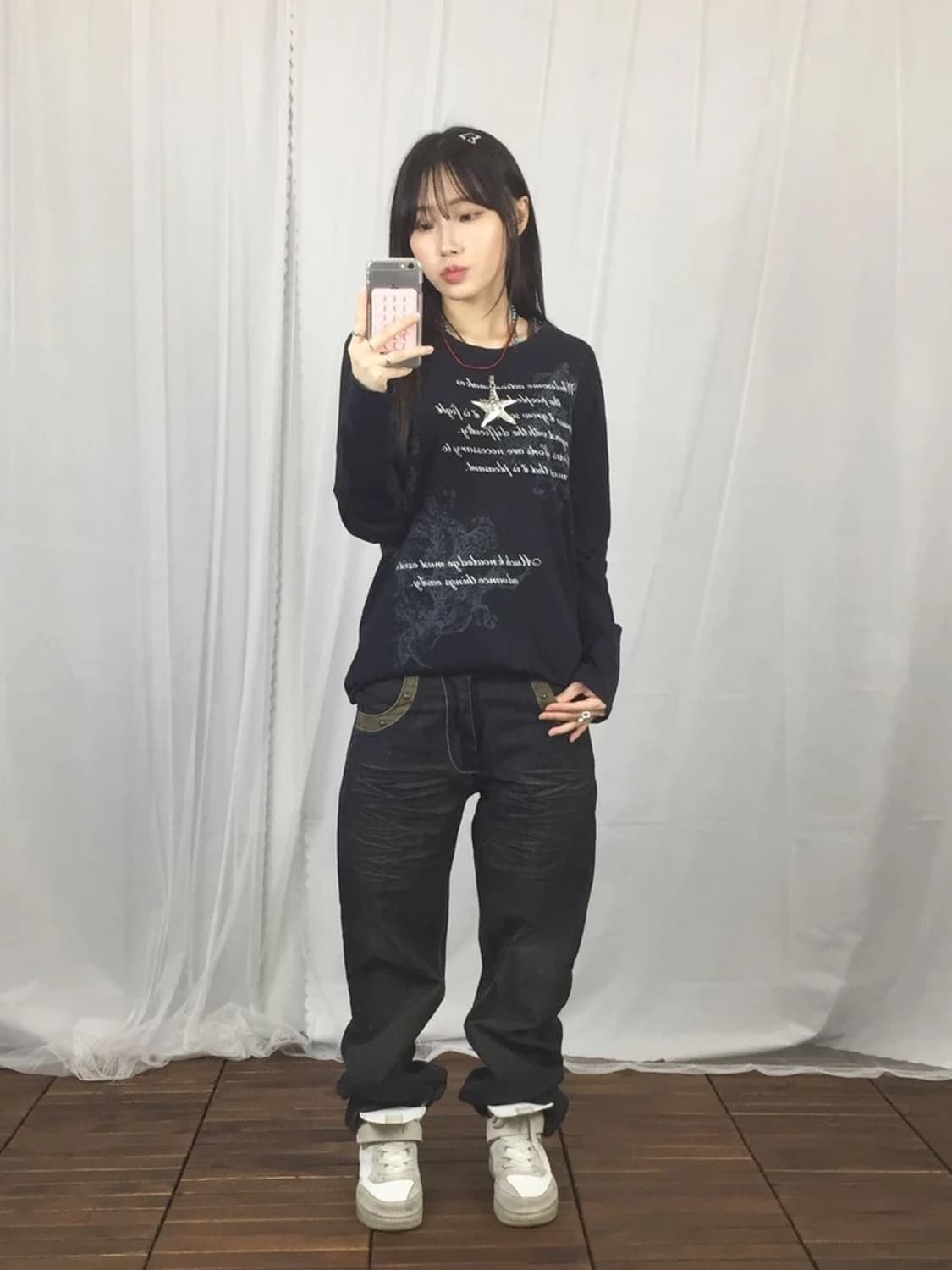 Thruxton Script Long Sleeve 상품이미지3