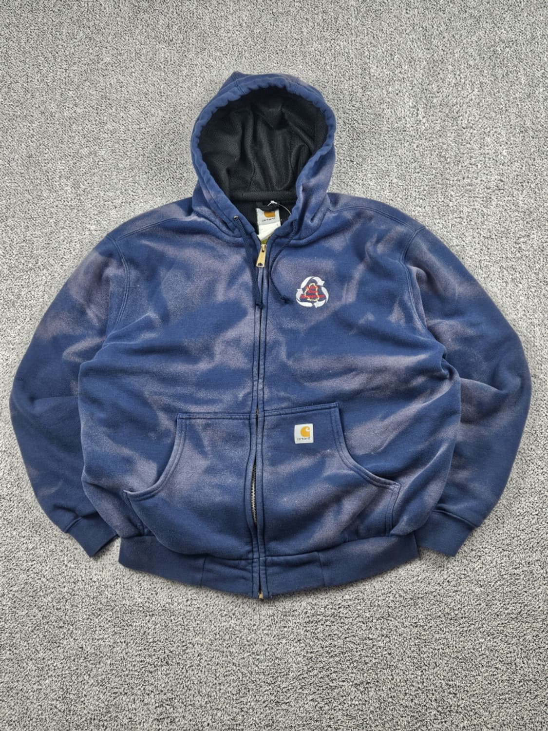 칼하트 다잉 워시드 커스텀 써멀 후드집업 ( 상세설명참조 ) / 9936 상품이미지1