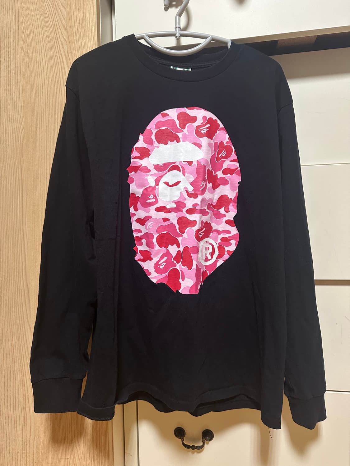 베이프 카모 빅 에이프 헤드 롱슬리브L 상품이미지1