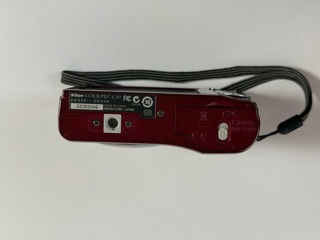 Nikon 니콘 쿨픽스 L20 레드 빈티지 디카 상품이미지4