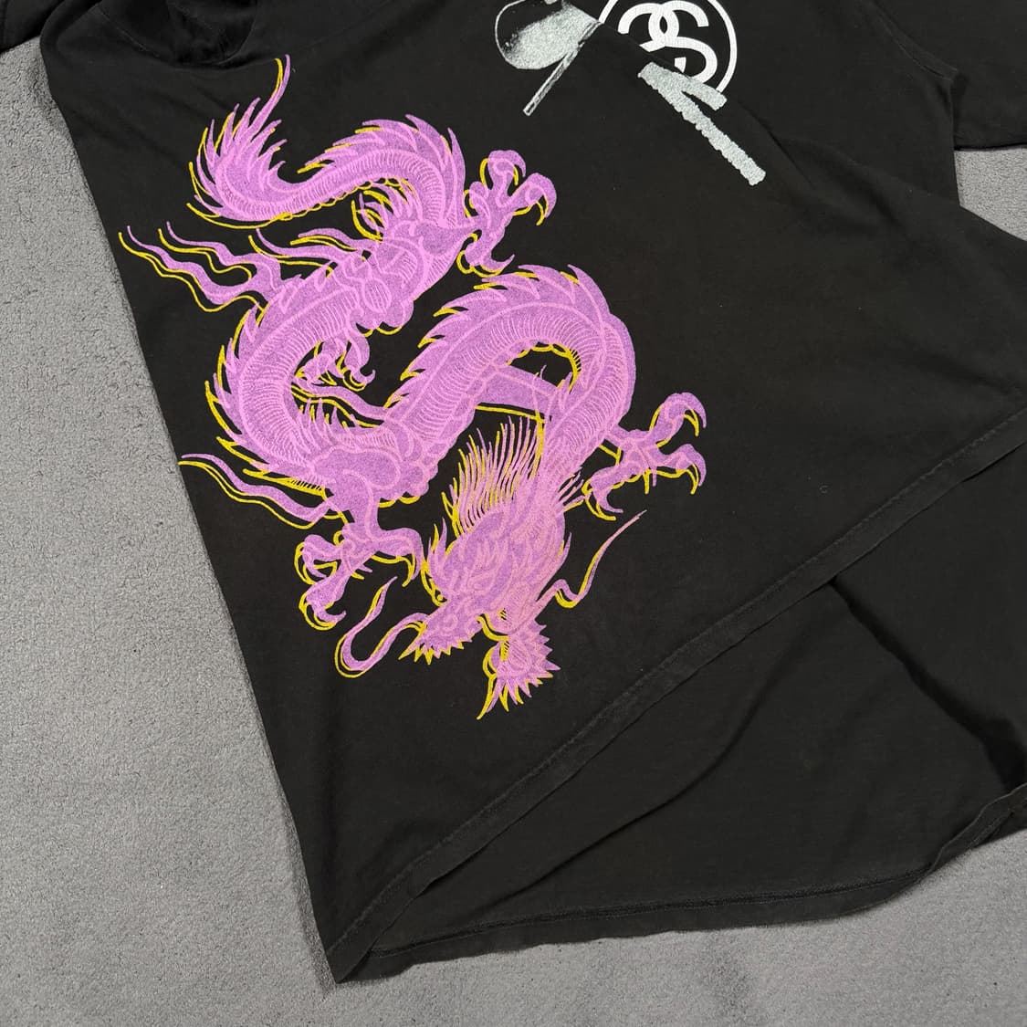 Stussy 스투시 스트라이크 피그먼트 다이드 반팔 상품이미지3