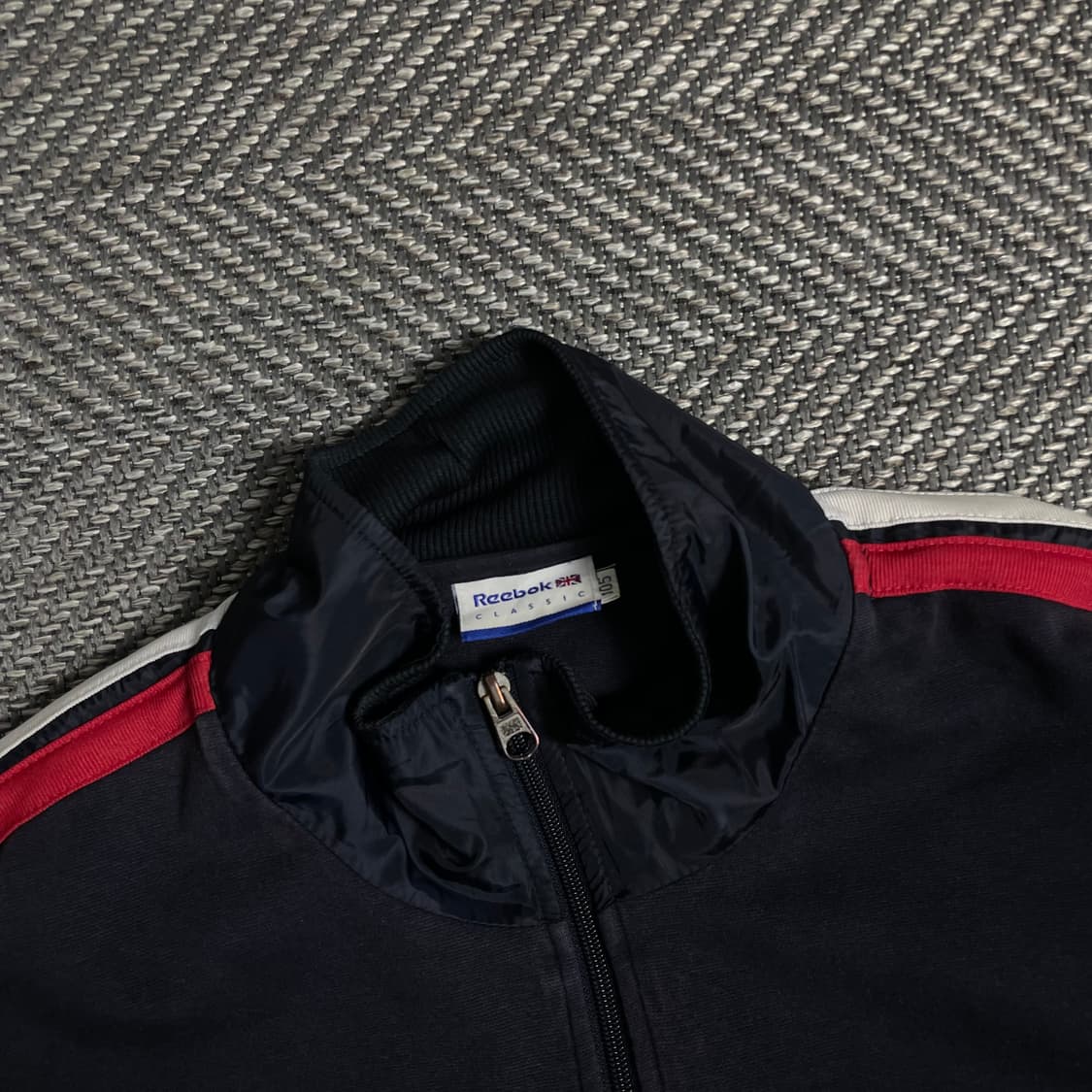 90s 리복 올드스쿨 사이드라인 트랙탑 스웻 져지 y 4764 상품이미지6