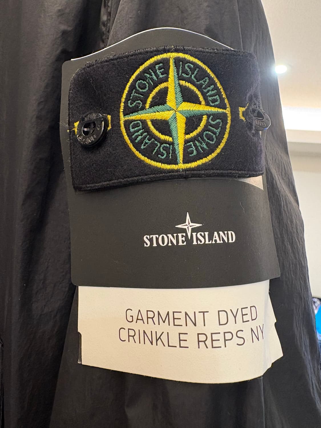 스톤아일랜드 26ss 크링클랩스 NY 자켓 상품이미지4