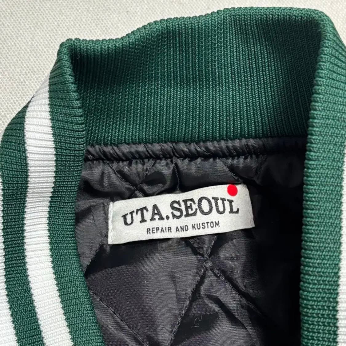 UTA SEOUL 고스트 라이더 바시티 자켓 상품이미지4