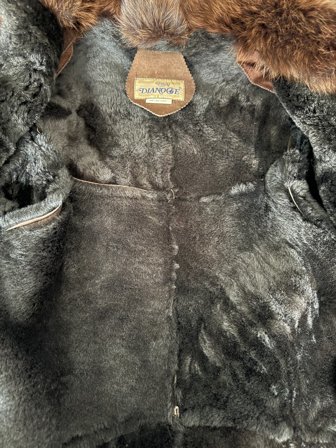 Pre owned 리얼 퍼 무스탕(양가죽, 양털, 모피) 상품이미지6