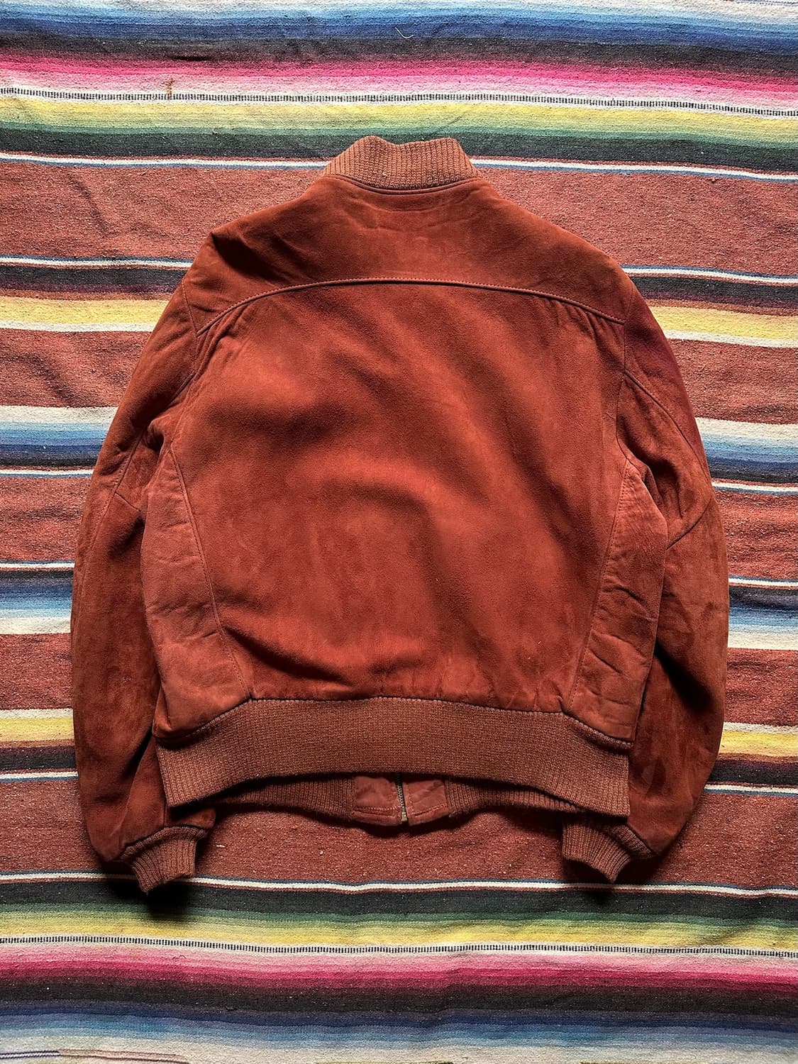 60s USA Deer Skin Suede Leather Jacket 상품이미지7