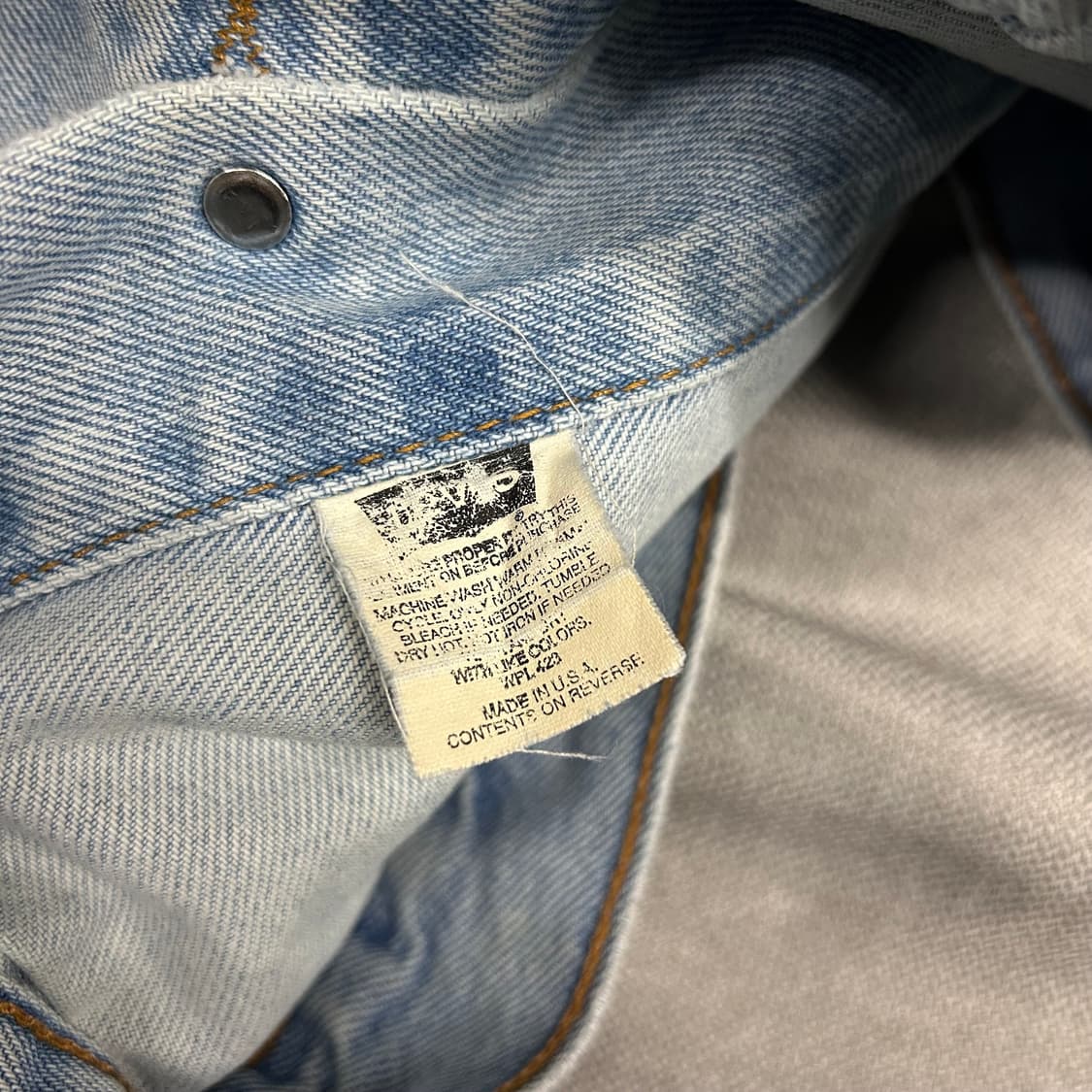 (USA MADE)Levi’s Denim Trucker Jacket 상품이미지7