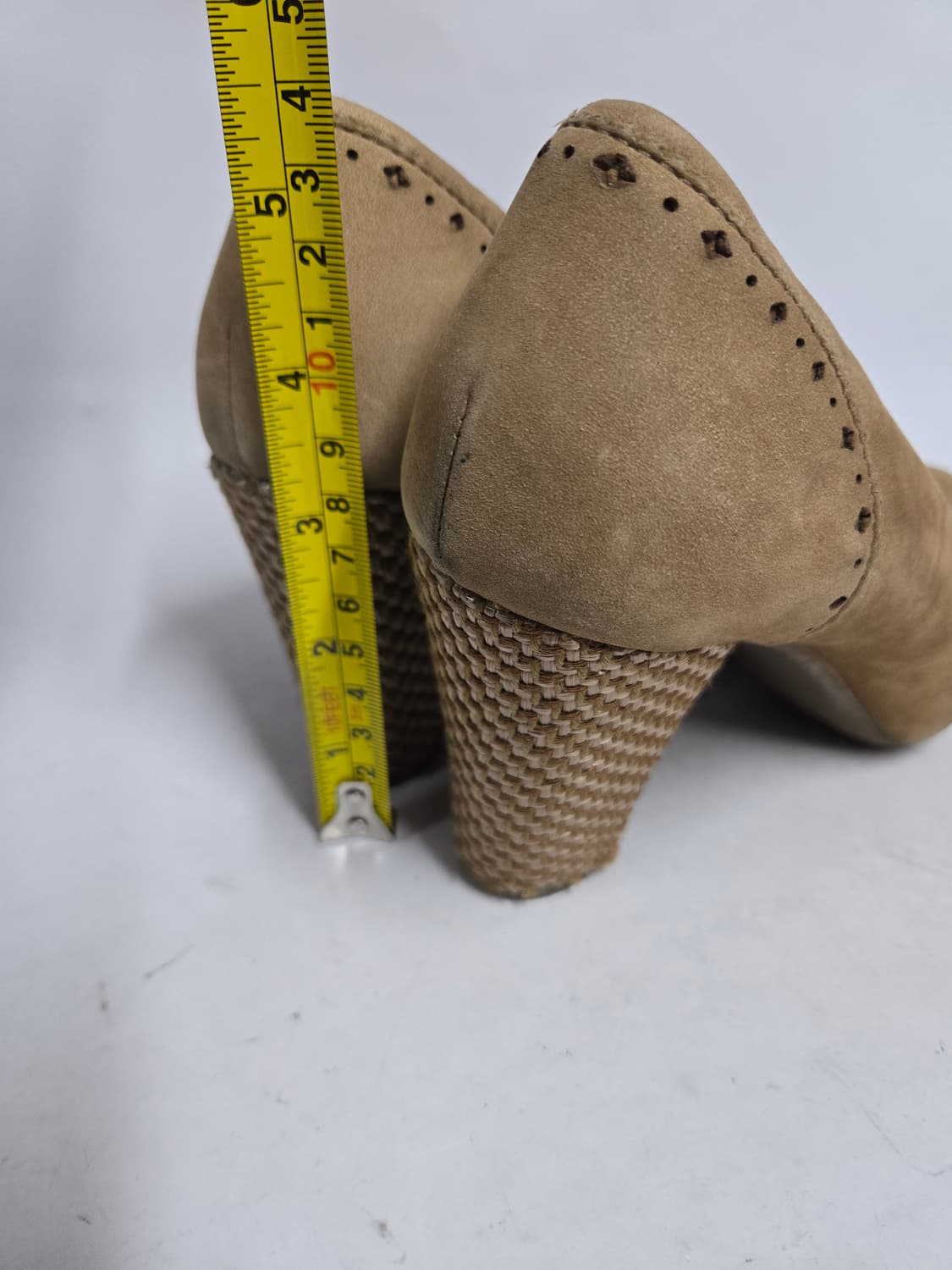 캠퍼 스웨이드 플랫폼 힐 펌프스 36 상품이미지8