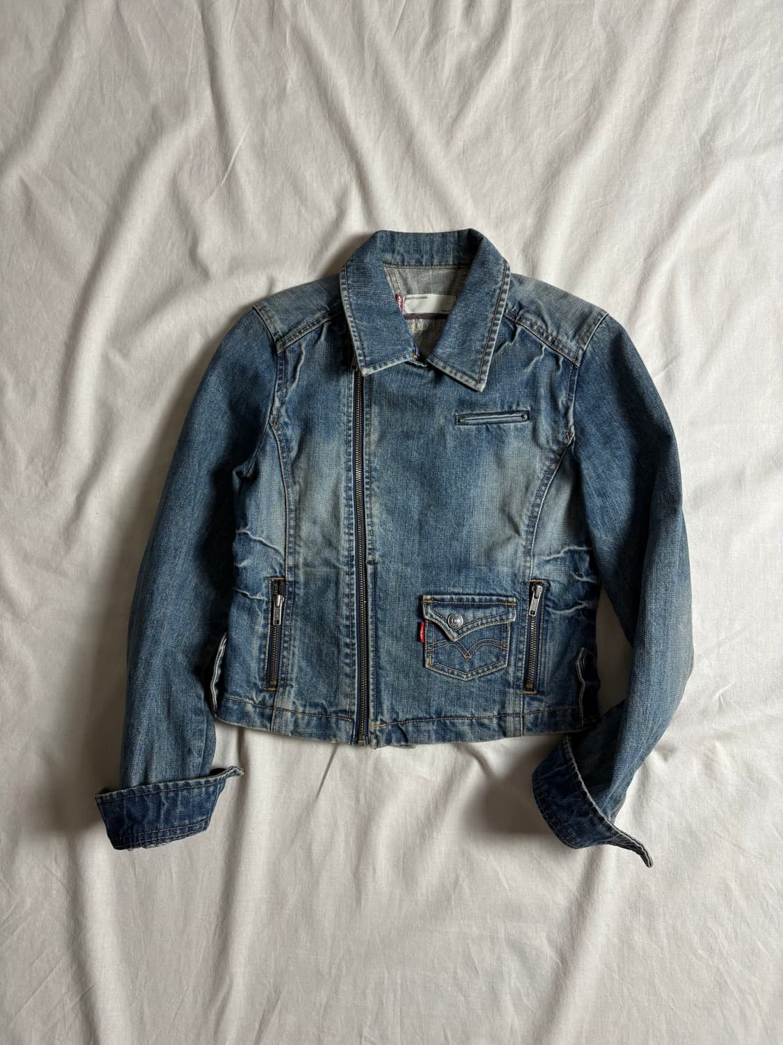 Levi's 리바이스 걸즈 데님 라이더 자켓 M 상품이미지1