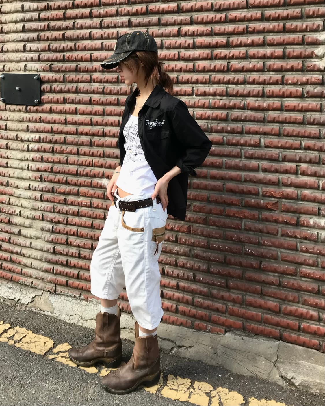 에드윈 화이트 웨스턴 펑크 코디 세트 상품이미지3