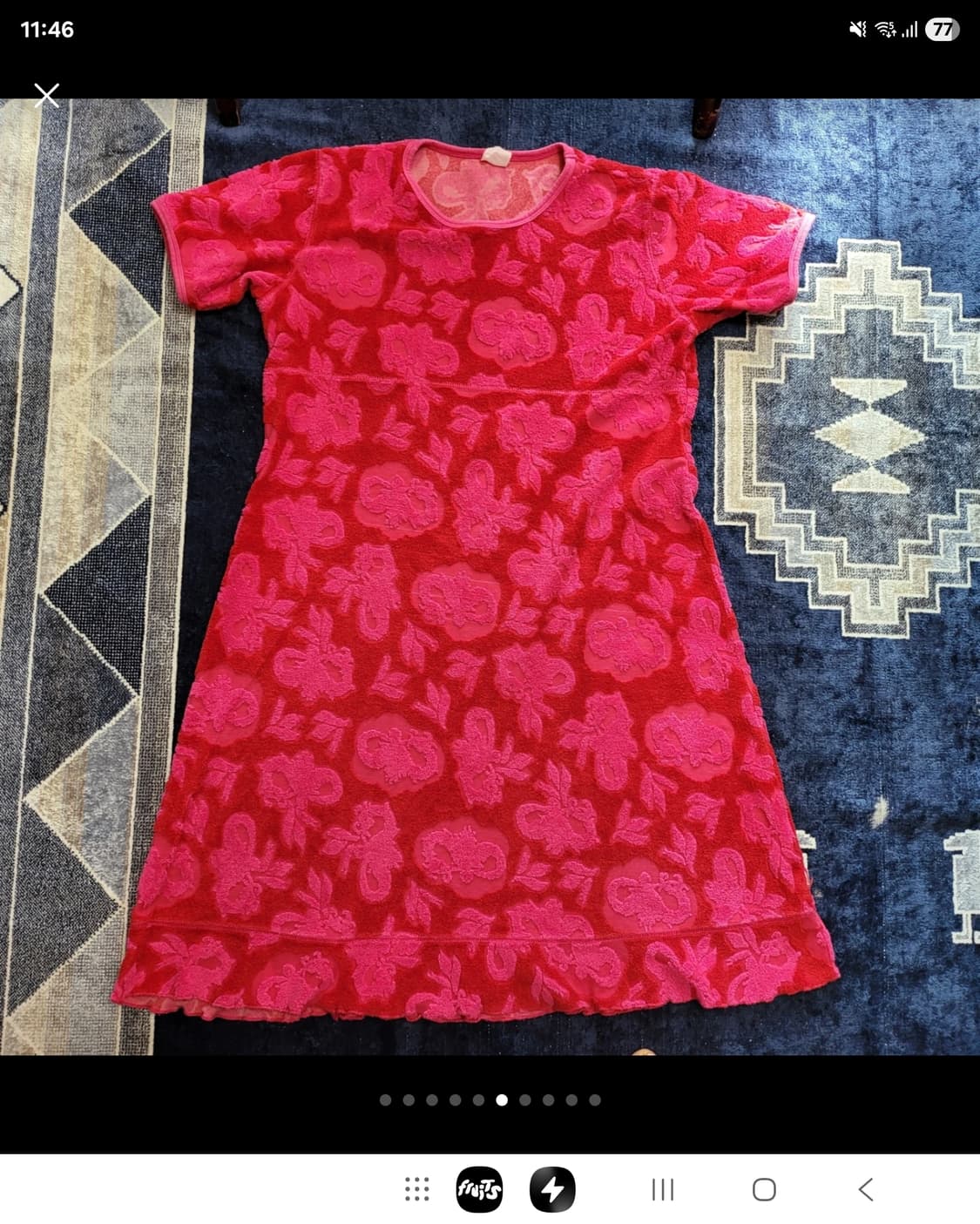 오일릴리 타월지 원피스  상품이미지5