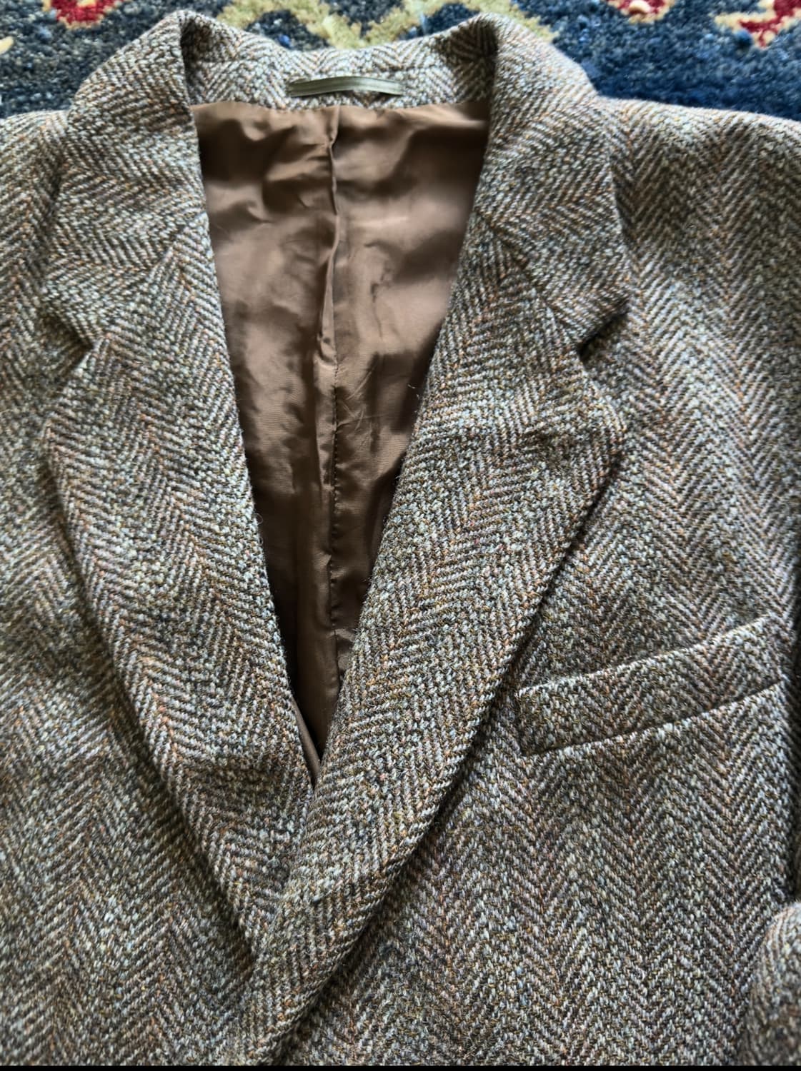 세인트 미쉘 헤리스트위드 울 헤링본 블레이저 상품이미지3