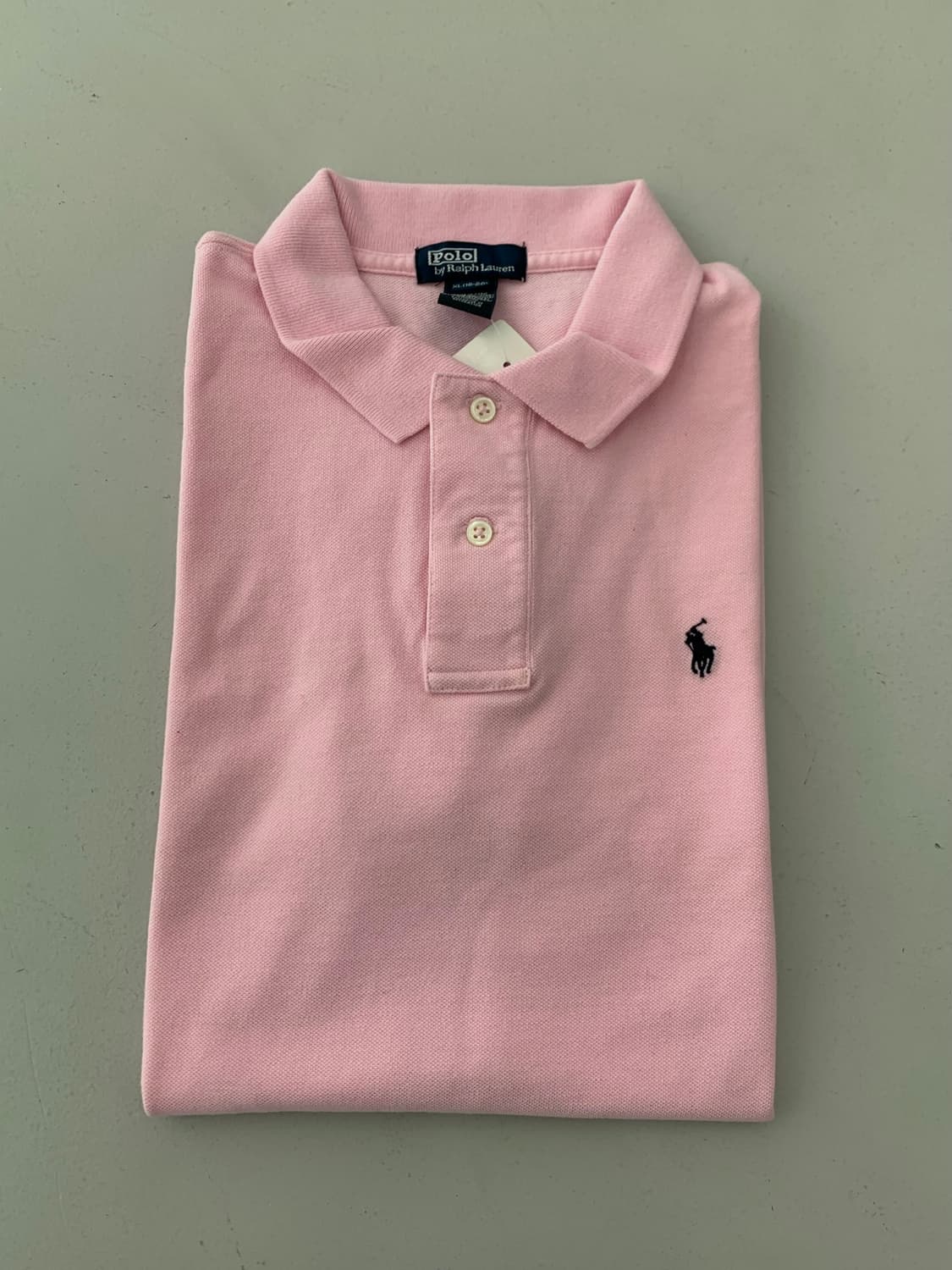 폴로 랄프로렌 보이즈 반팔 카라티 핑크  XL(18-20 상품이미지3