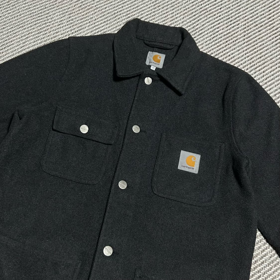 [S] Carhartt 칼하트 미시건 챠콜 초어코트 자켓 상품이미지4