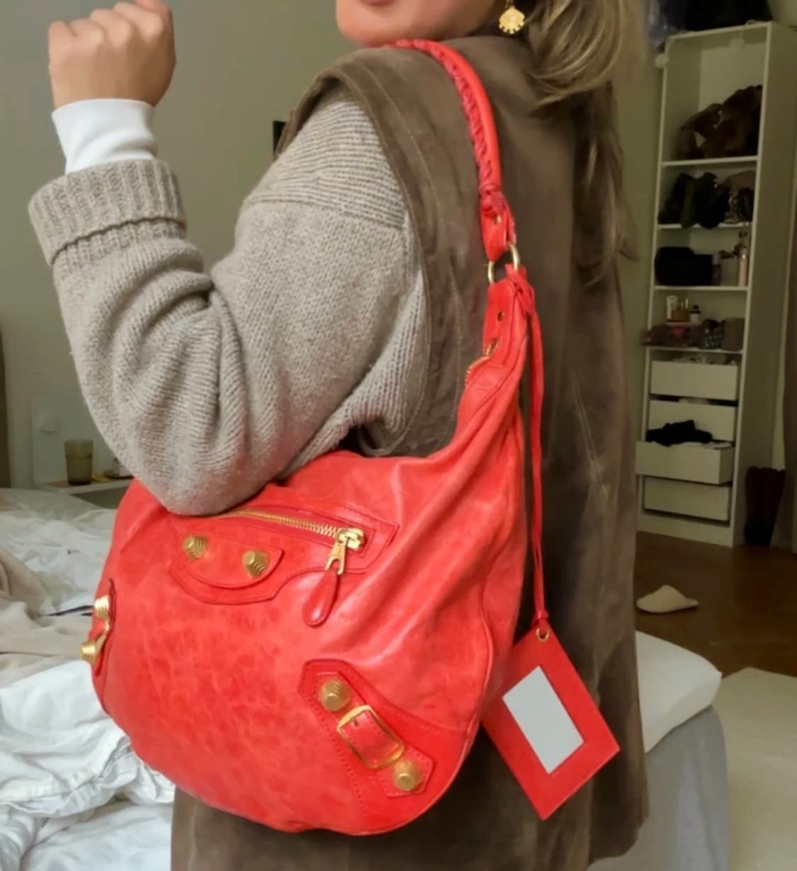 발렌시아가 자이언트 모터백 시티 호보백 숄더백 상품이미지10