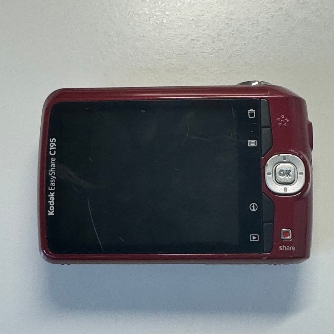 코닥 이지쉐어 c195 레드 키키 디카 디지털 카메라 한글판 상품이미지2