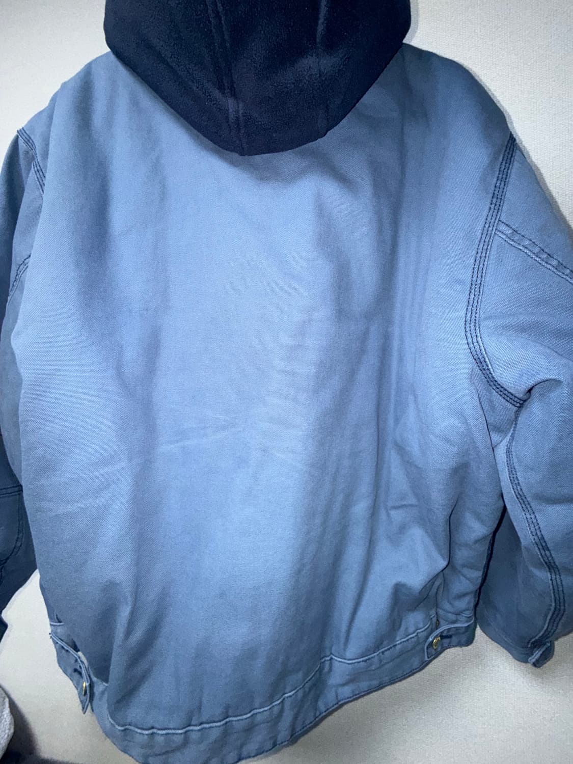 슈프림 X 디키즈 워크 자켓 24 FW 라이트 블루 XL사이즈 상품이미지2