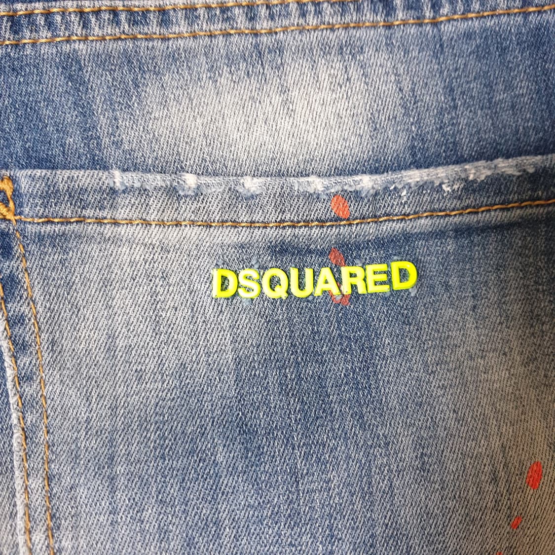 디스퀘어드2 네온 청바지 상품이미지8