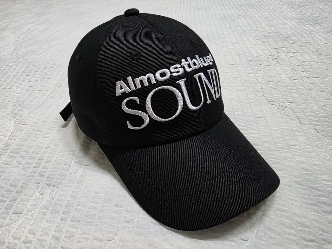 얼모스트블루 sound로고 캡 모자 볼캡 올모스트블루 almostblue 상품이미지8