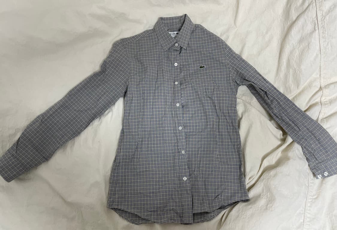 Lacoste 라코스테 체크 셔츠 상품이미지1