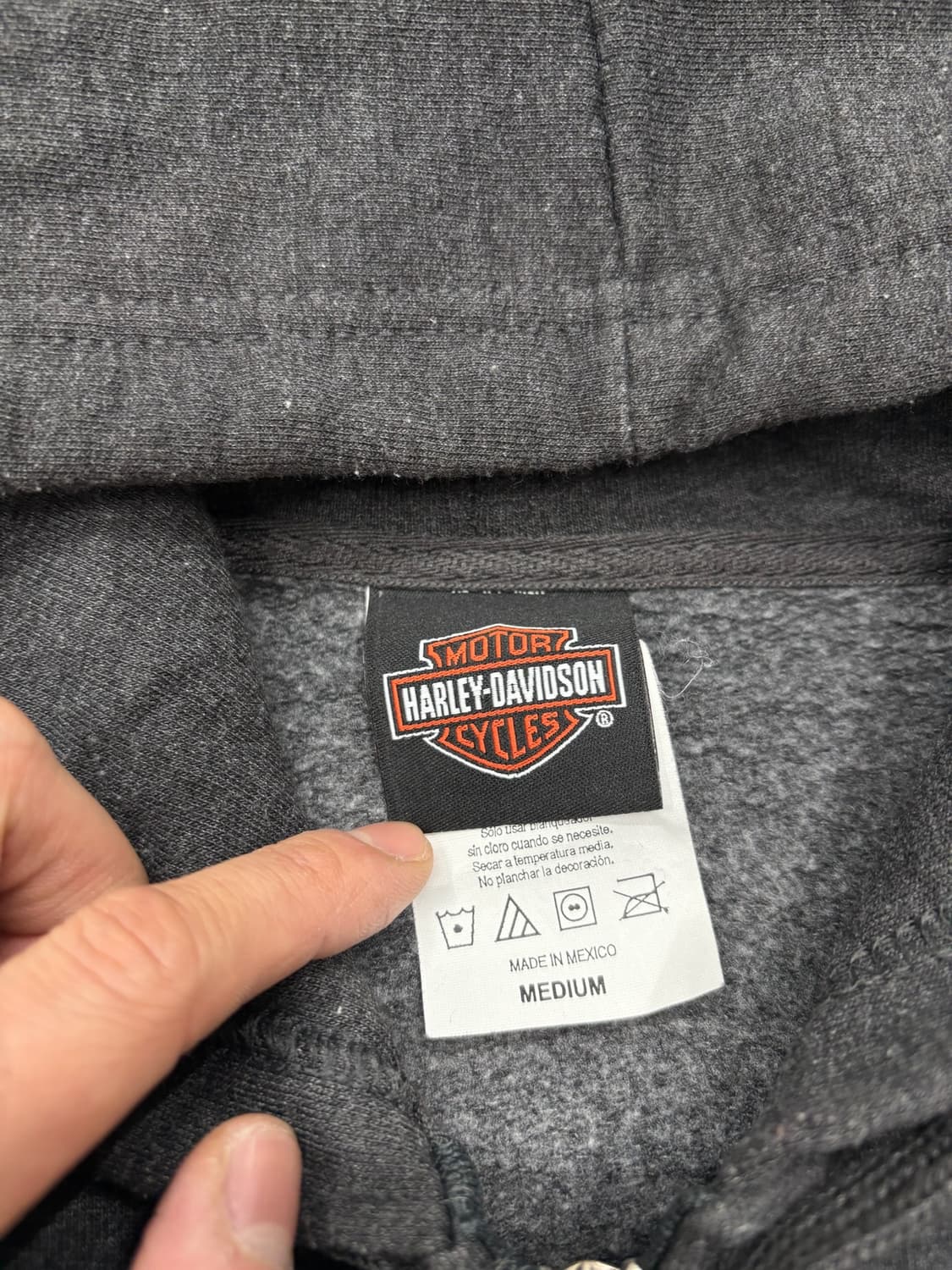 할리데이비슨 코리아 바앤실드 드래곤 후드집업 상품이미지7