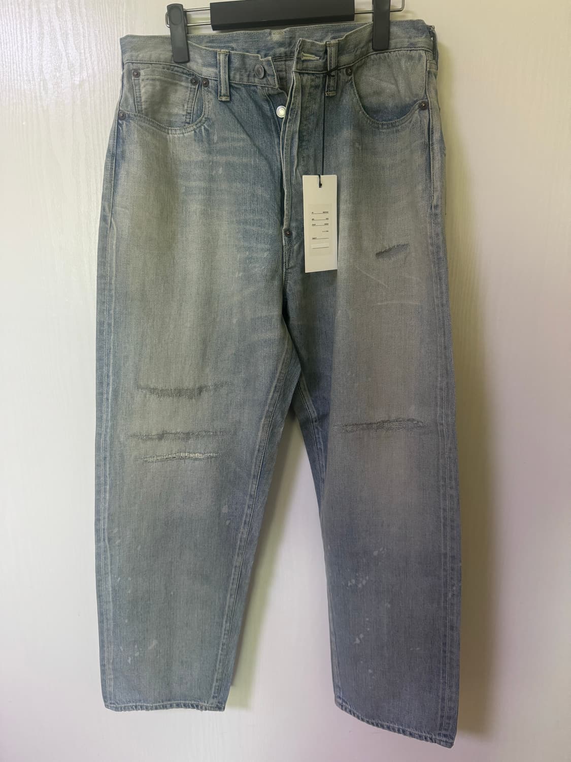 [30/32] 26ss a.presse 아프레쎄 no.37 블리치 데님 상품이미지1