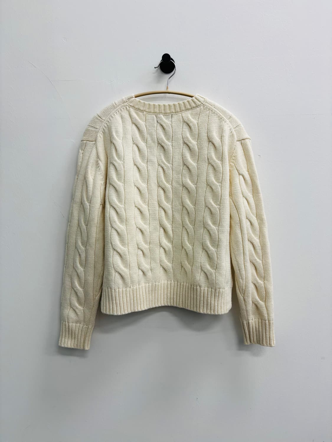 폴로 랄프로렌 케이블 니트 울 캐시미어 스웨터 상품이미지4