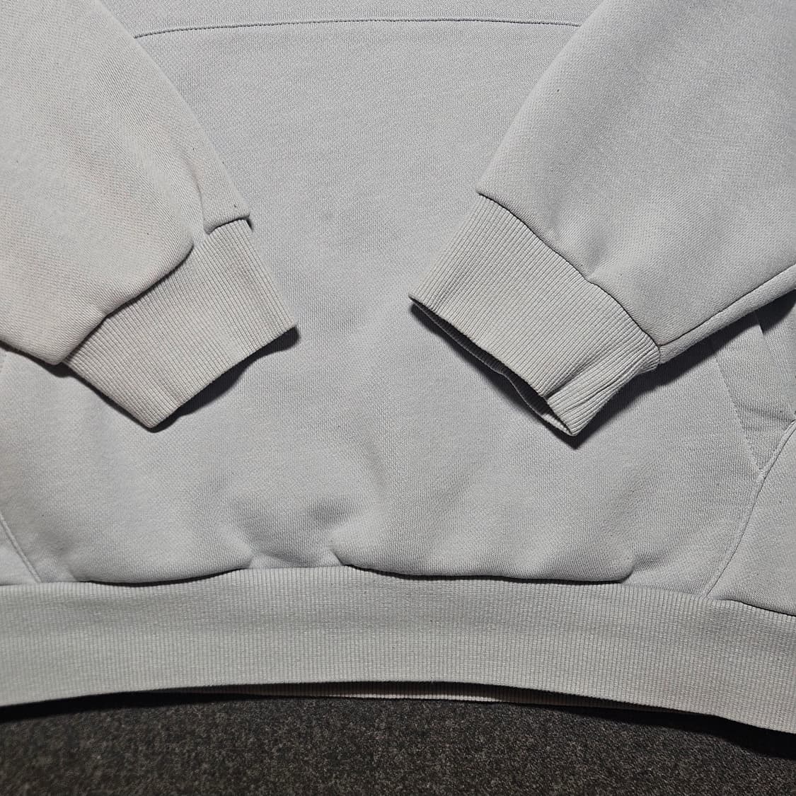 아이더 기모 후드티 105 하늘색 상품이미지3