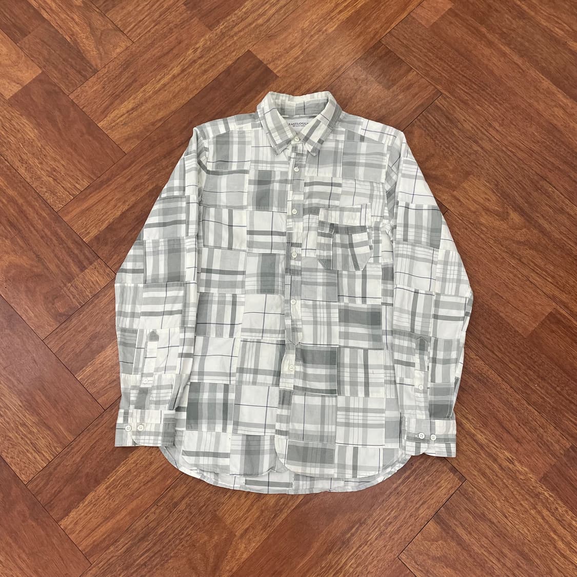 이스트로그 패치워크 셔츠 상품이미지1