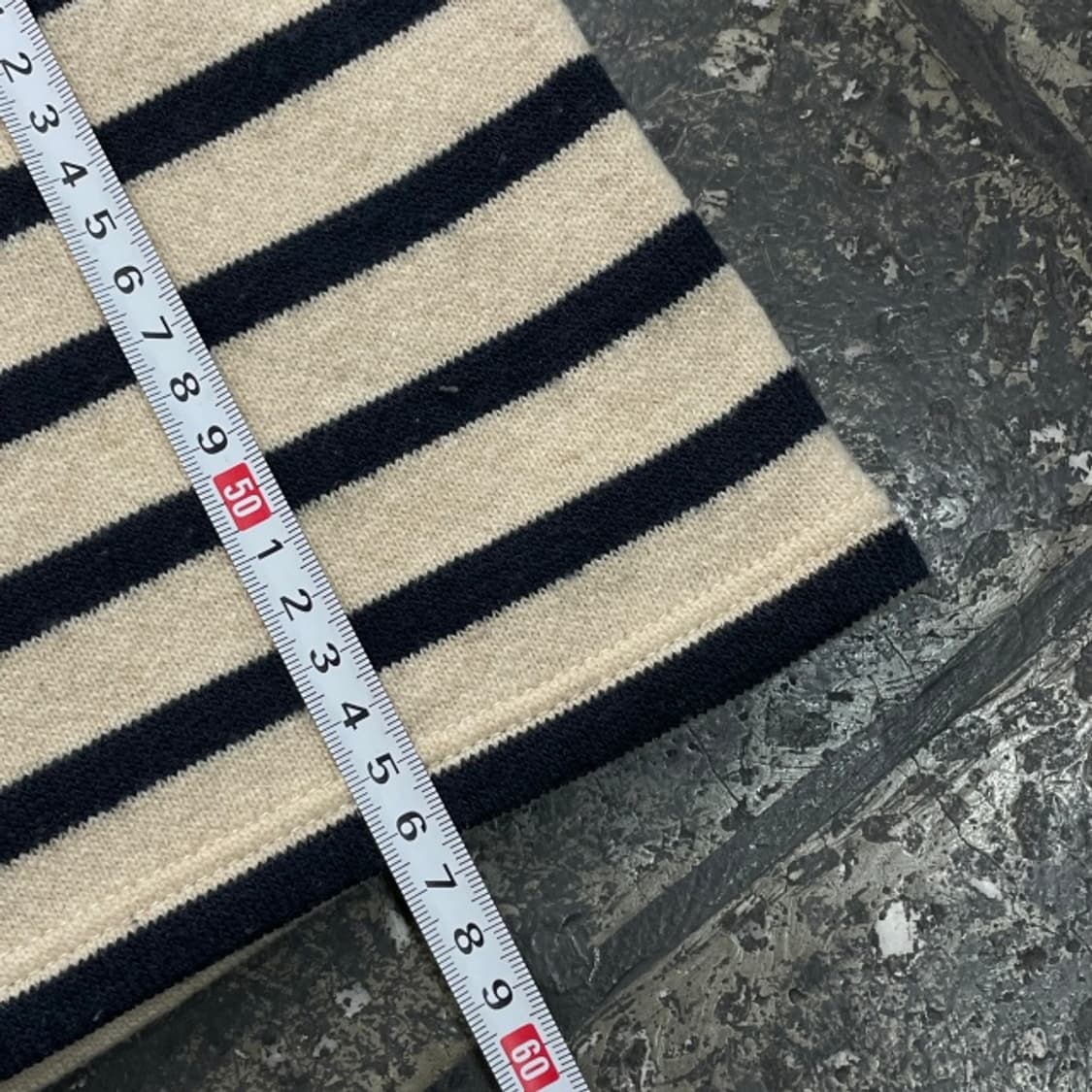 90 세인트제임스 단가라 니트  상품이미지6