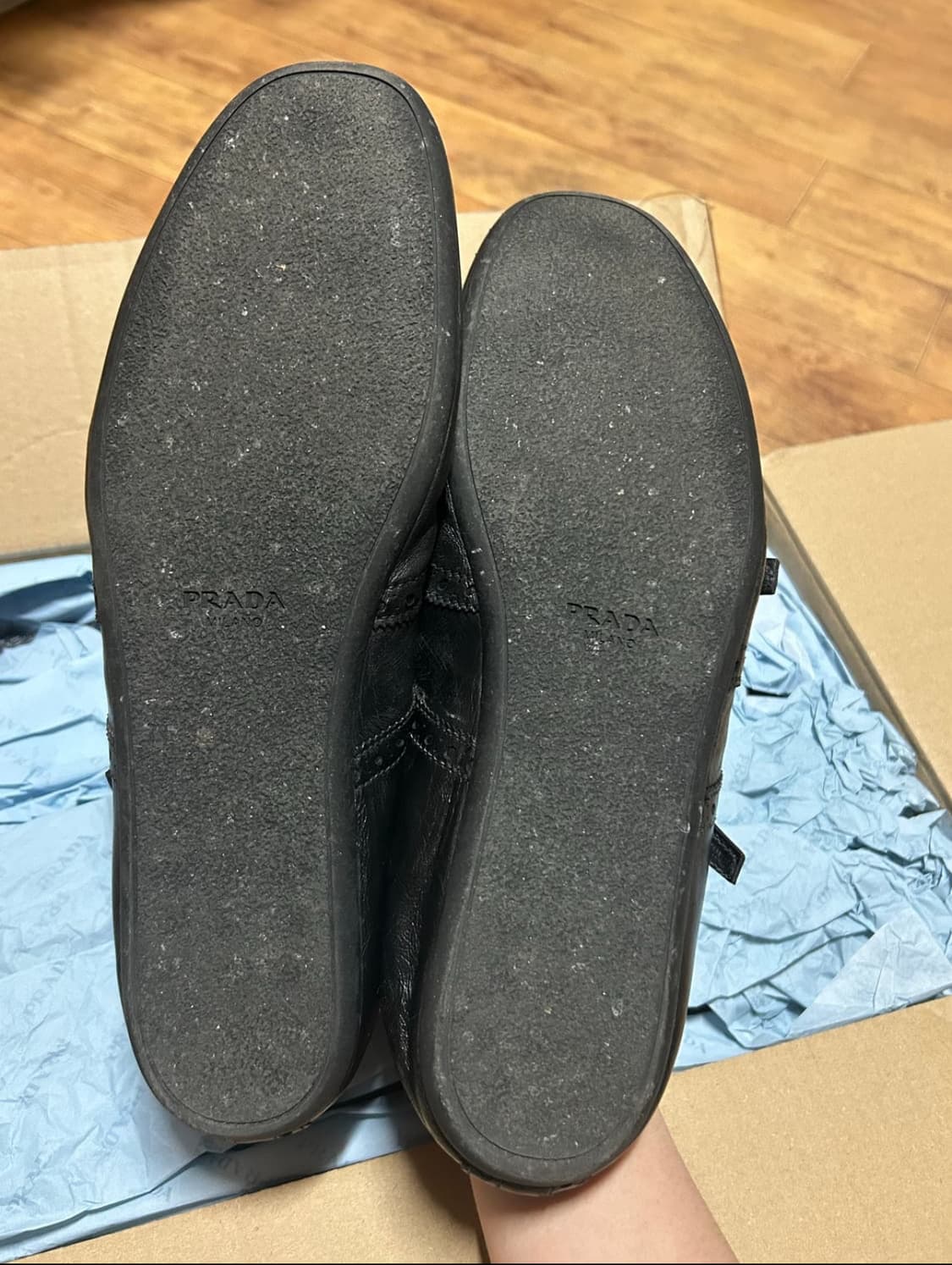 프라다 더블몽크 스트랩 상품이미지5