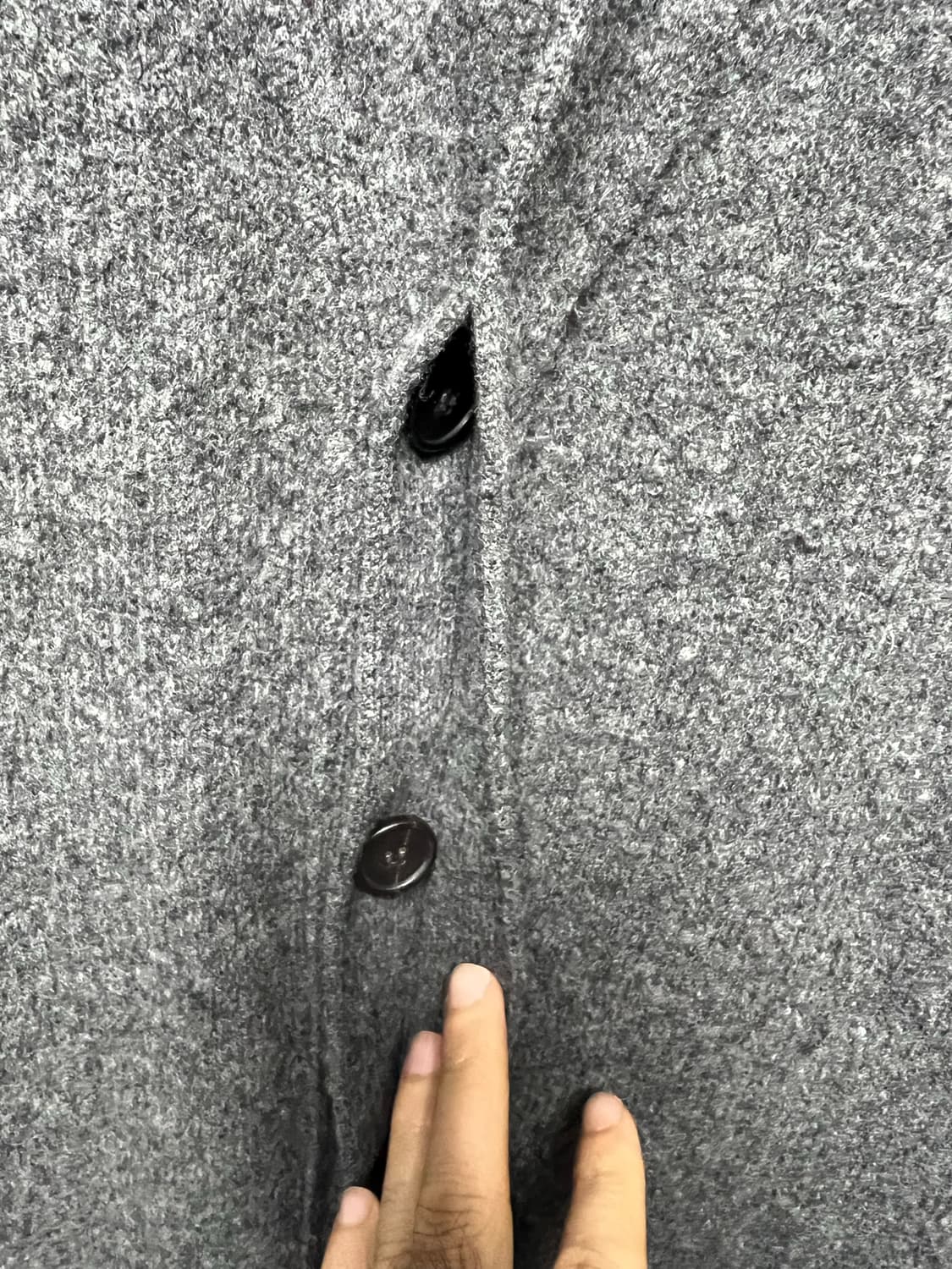 준지 그레이 롱 가디건 상품이미지2