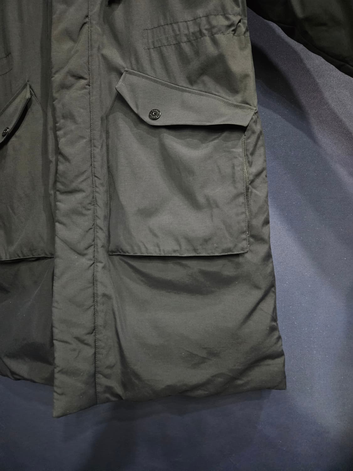 아이더 블랙컬러 남성 105 구스다운 롱패딩  상품이미지6