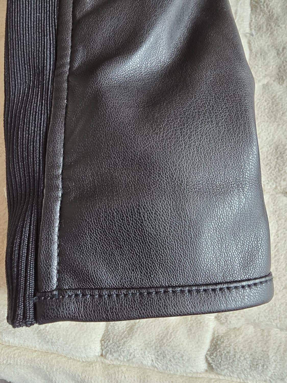 디젤 레더 바이커 자켓 상품이미지6