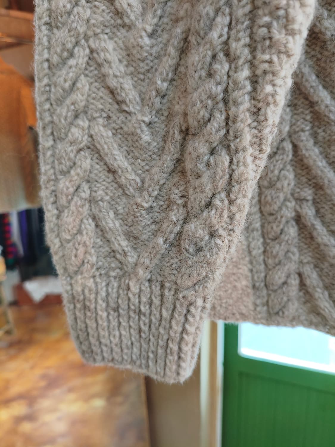 아테나디자인 케이블 니트 판매합니다 상품이미지4