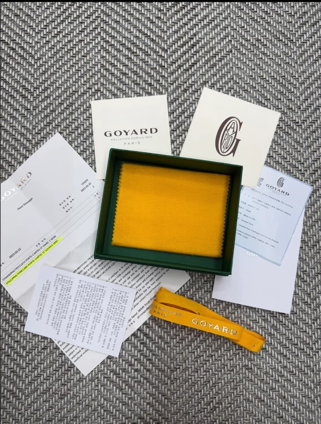 고야드 생쉴피스 카드지갑 새상품급 상품이미지6