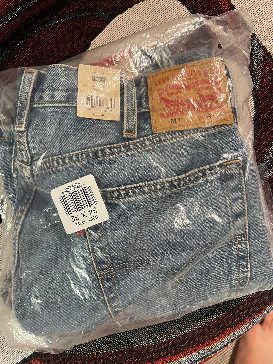 리바이스 517 라이징선 34x32 상품이미지2