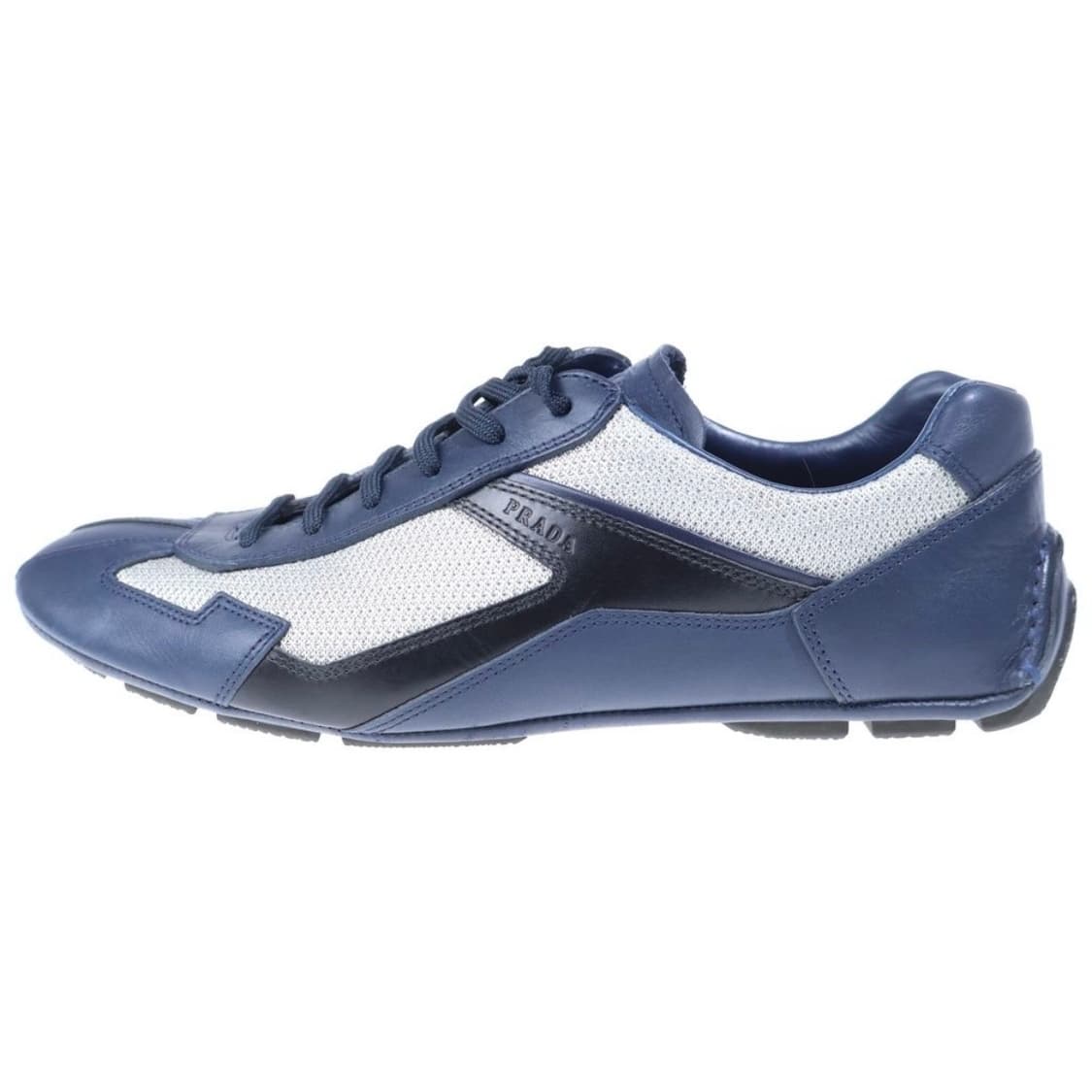 PRADA SPORT 가죽 메쉬 전환 로우 컷 스니커즈 상품이미지1
