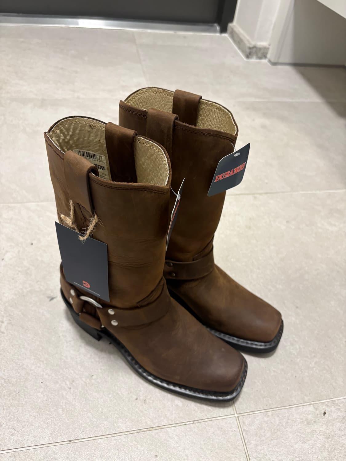 데드스탁 빈티지 웨스턴 하네스 부츠 브라운 235-240 상품이미지1