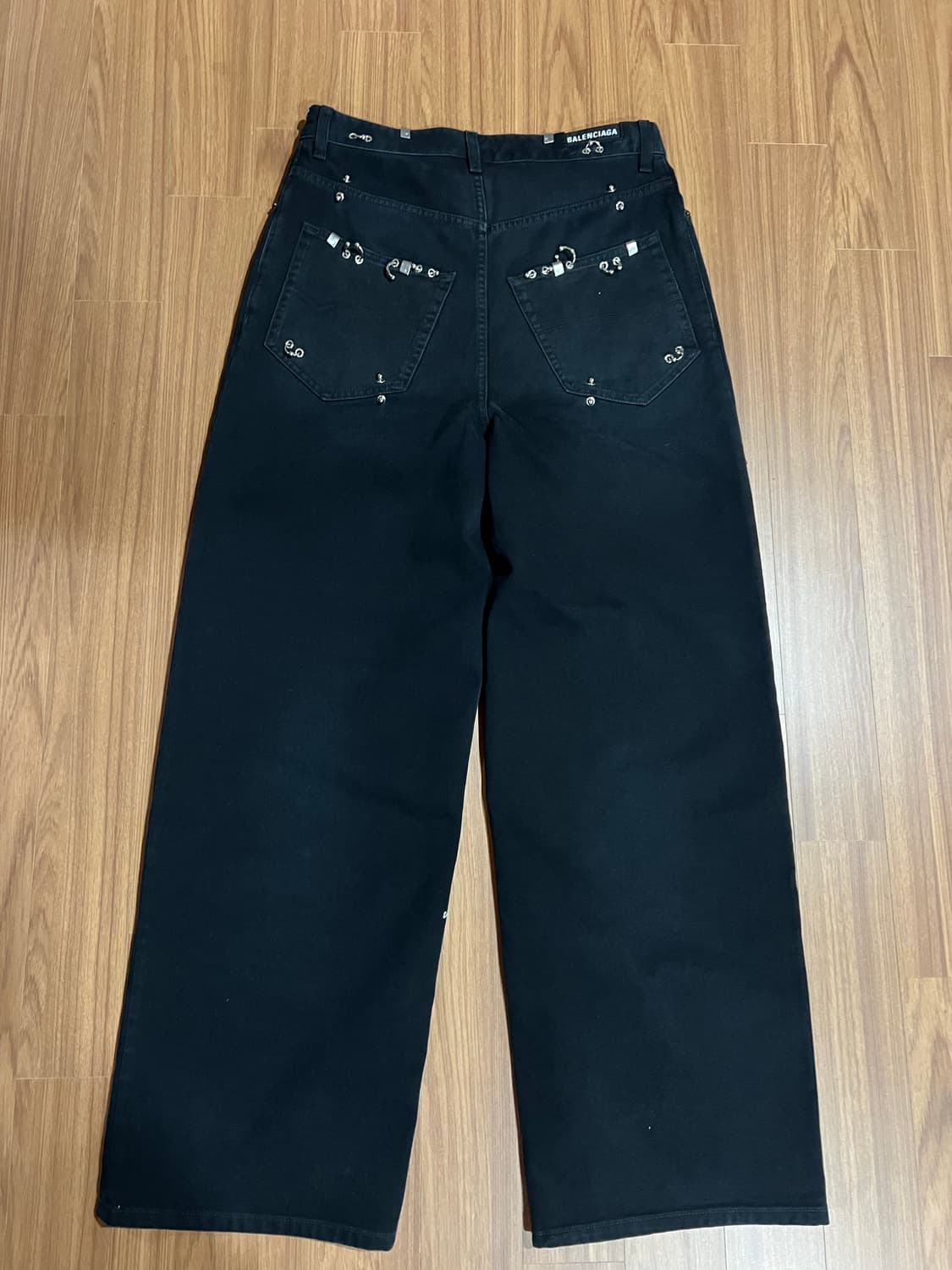 [XS]발렌시아가 피어싱 데님 팬츠 상품이미지2