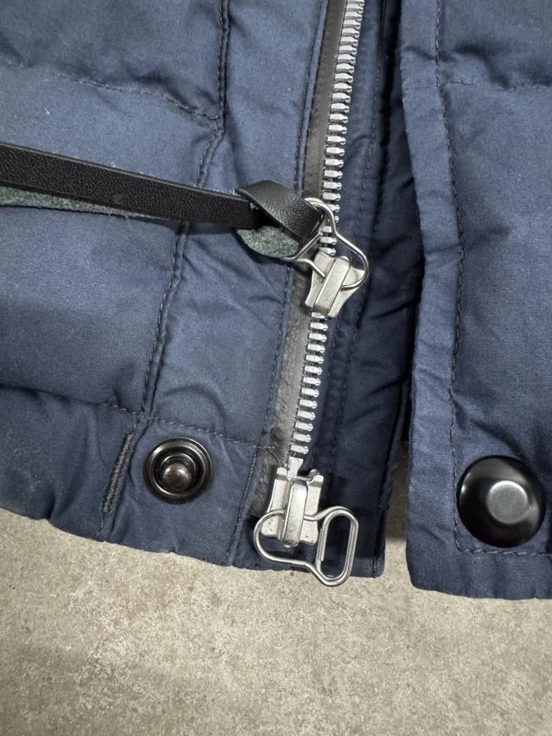 M RRL 왁스 코팅 퀼팅 조끼 푸퍼 상품이미지6