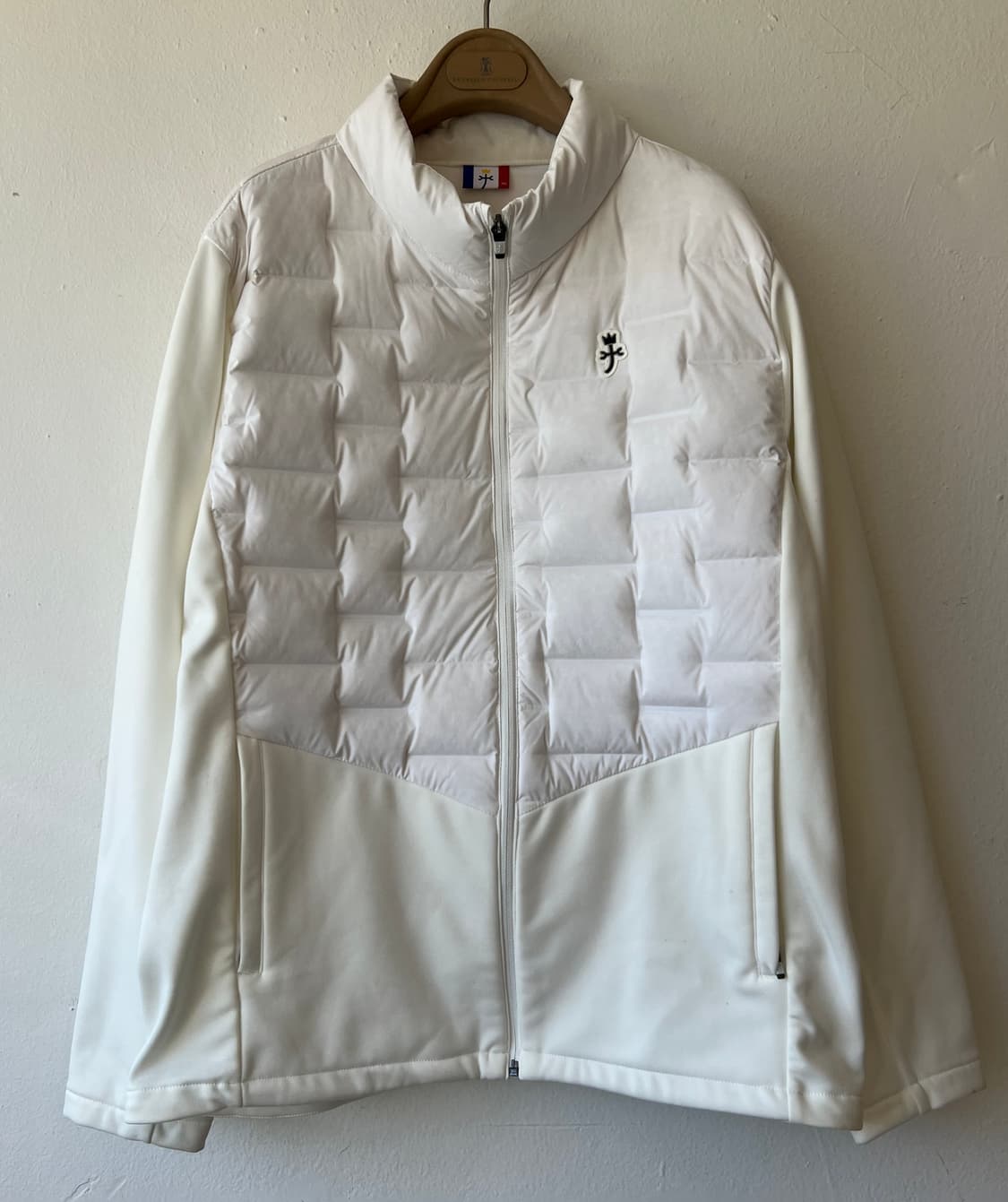 까스텔바작 화이트 기능성 골프 경량패딩점퍼 
 상품이미지1