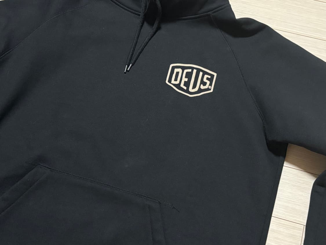 데우스 엑스 마키나 후드티 블랙 판매합니다 상품이미지3