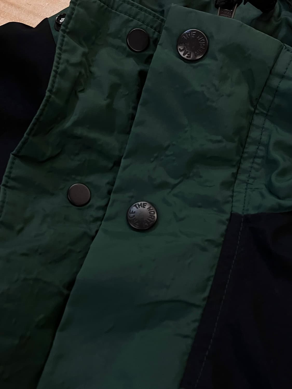 노스페이스 고어텍스 바람막이 자켓 그린 100 #csz2906 상품이미지7